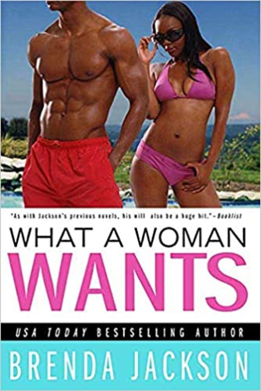 Book cover for "What a Woman Wants" by Brenda Jackson