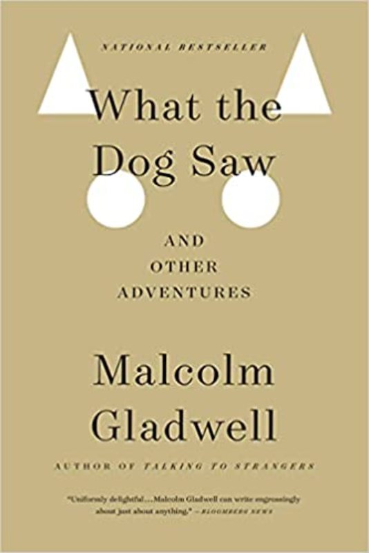 Book cover for "What the Dog Saw"