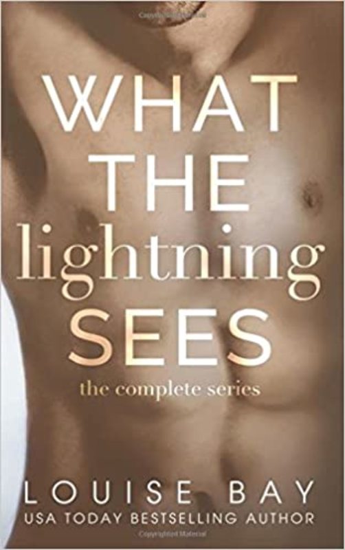 Book cover for "What the Lightning Sees" by Louise Bay