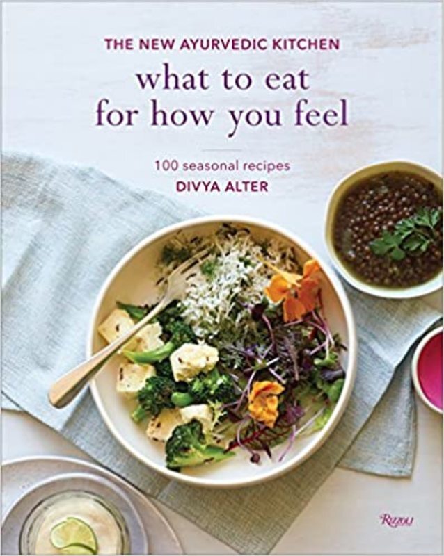 Book cover for "What to Eat for How You Feel" by Divya Alter