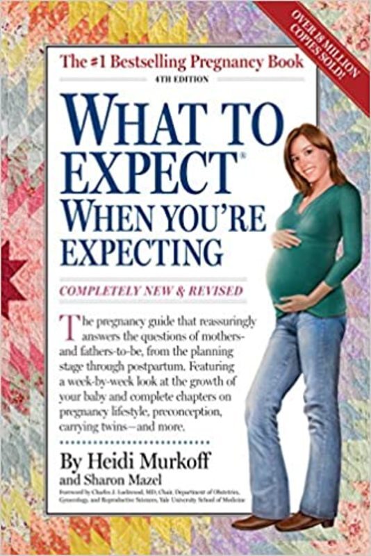 Book cover for "What to Expect When You're Expecting" by Heidi Murkoff