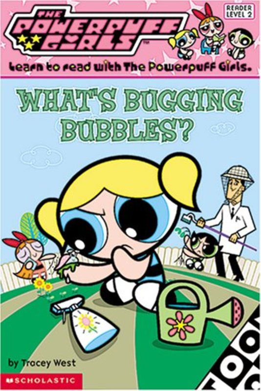 Book cover for "What's Bugging Bubbles?" by Tracey West