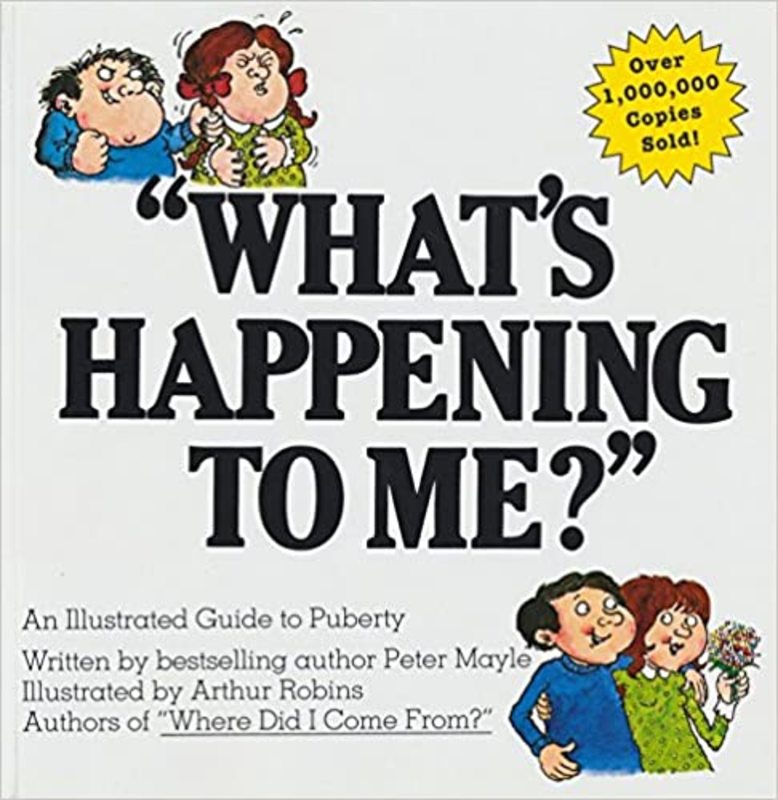 Book cover for "What's Happening to Me?" by Peter Mayle
