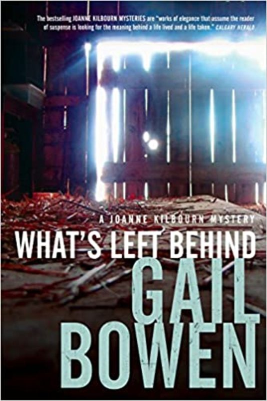 Book cover for "What's Left Behind" by Gail Bowen