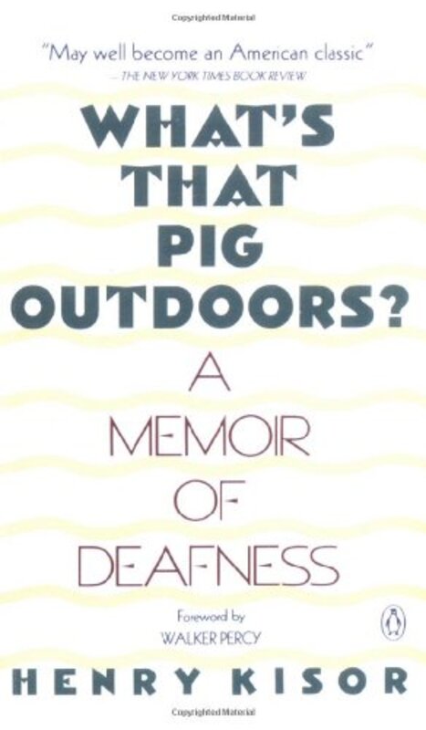 Book cover for "What's That Pig Outdoors?" by Henry Kisor