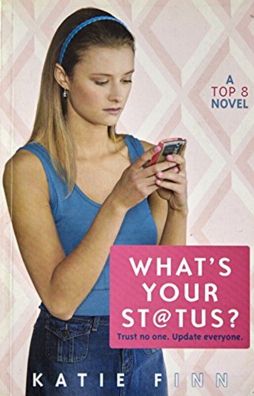 Book cover for "What's Your Status?" by Katie Finn