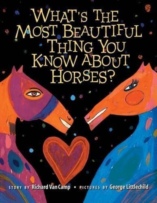 Book cover for "What's the Most Beautiful Thing You Know About Horses?" by Richard Van Camp