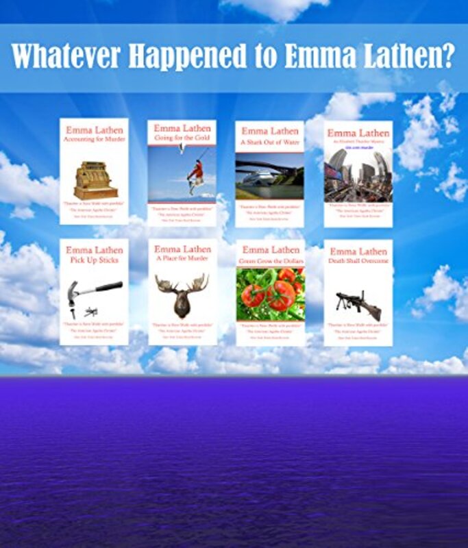 Book cover for "Whatever Happened to Emma Lathen?" by Emma Lathen
