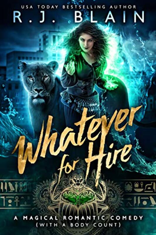 Book cover for "Whatever for Hire" by RJ Blain