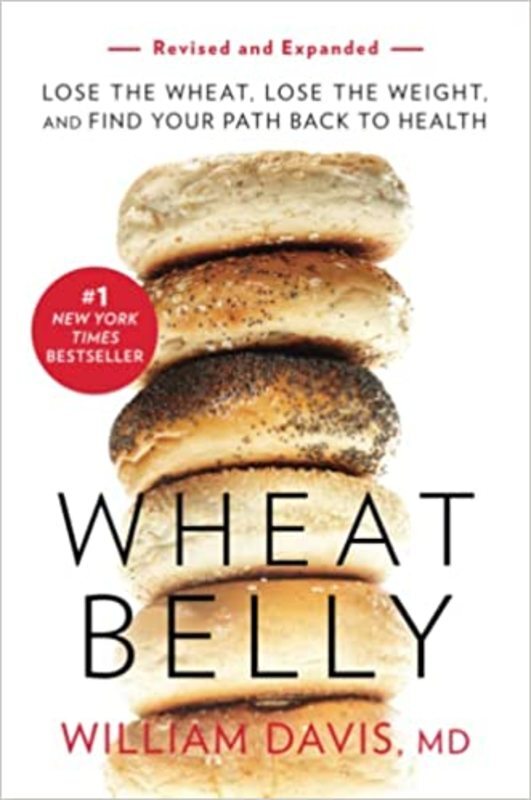 Book cover for "Wheat Belly" by William Davis
