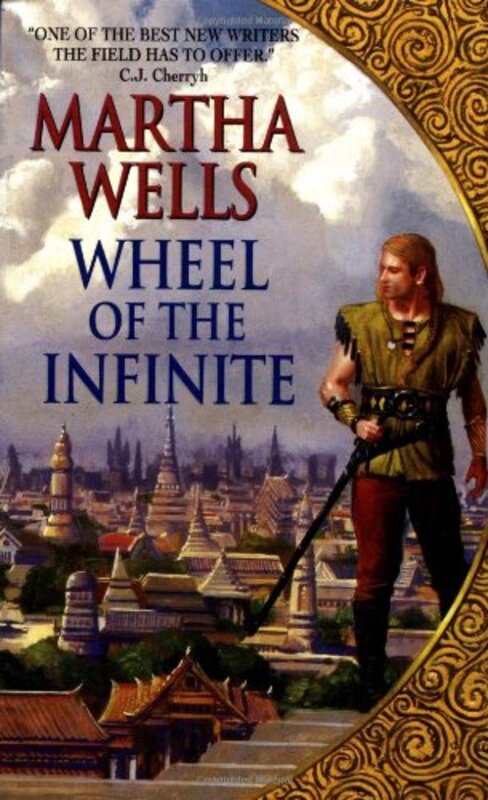 Book cover for "Wheel of the Infinite" by Martha Wells