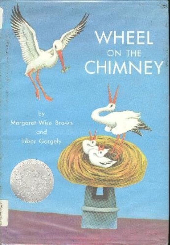 Book cover for "Wheel on the Chimney" by Margaret Wise Brown