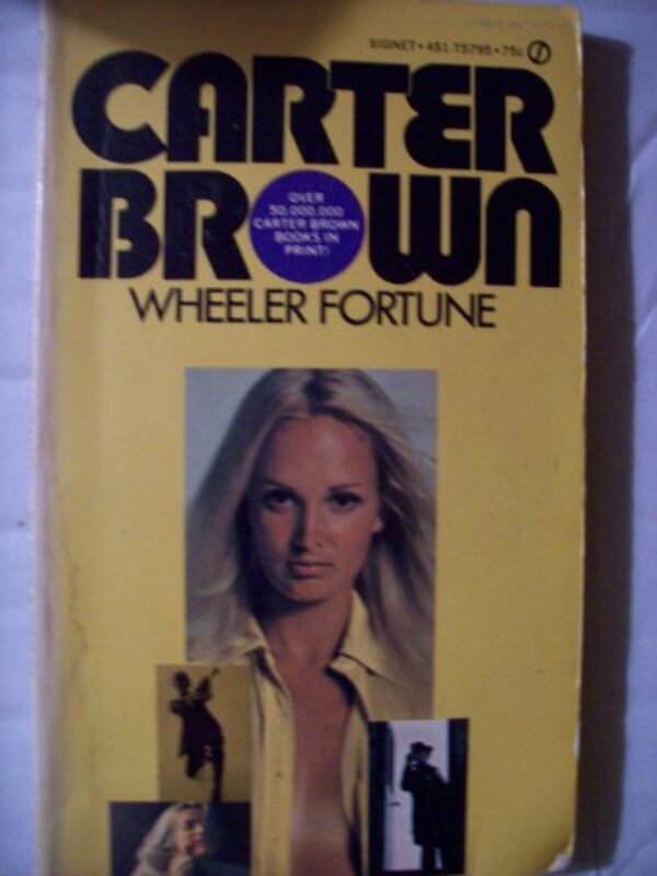 Book cover for "Wheeler Fortune" by Carter Brown