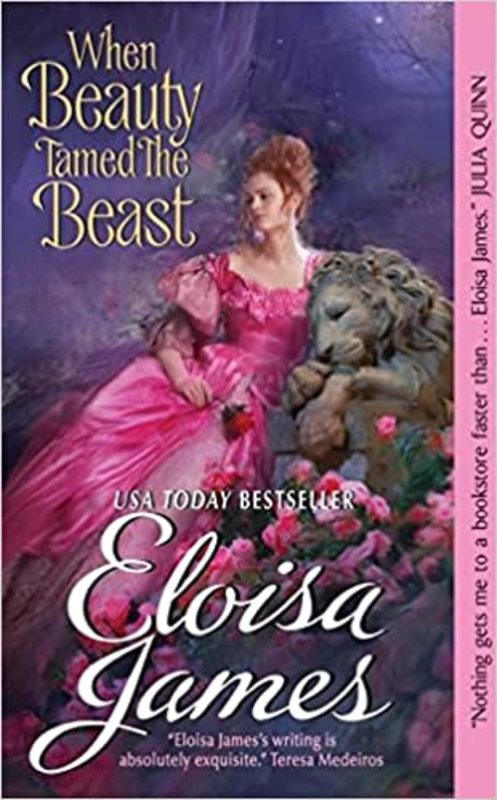 Book cover for "When Beauty Tamed the Beast" by Eloisa James