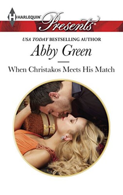Book cover for "When Christakos Meets His Match" by Abby Green