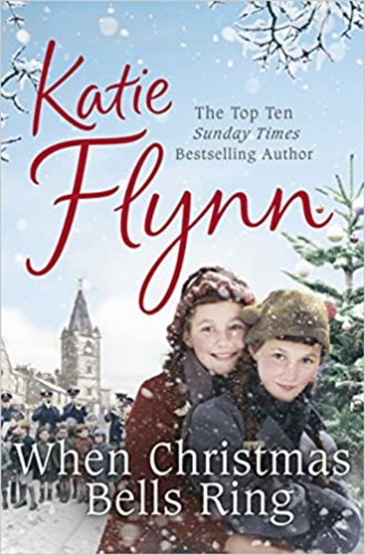 Book cover for "When Christmas Bells Ring" by Katie Flynn