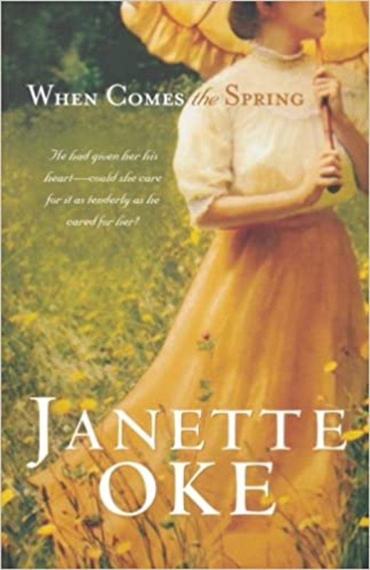 Book cover for "When Comes the Spring" by Janette Oke