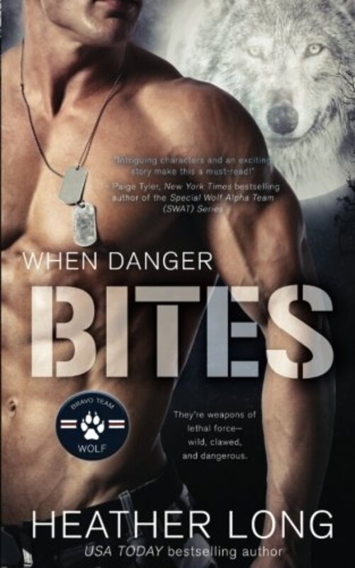 Book cover for "When Danger Bites" by Heather Long