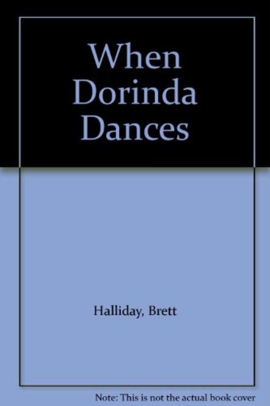 Book cover for "When Dorinda Dances" by Brett Halliday