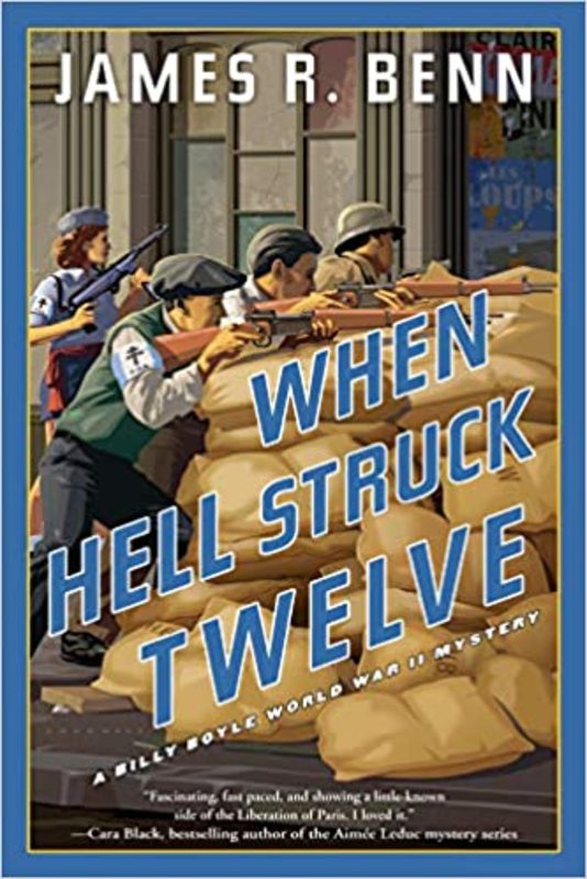 Book cover for "When Hell Struck Twelve" by James R. Benn