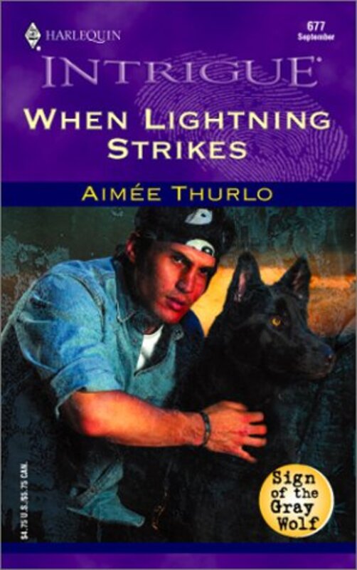 Book cover for "When Lightning Strikes" by Aimee Thurlo