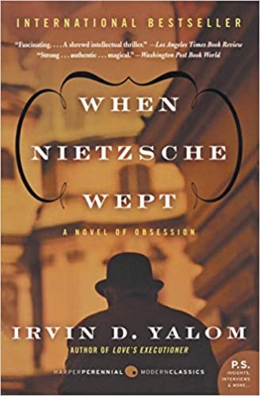 Book cover for "When Nietzsche Wept" by Irvin D. Yalom