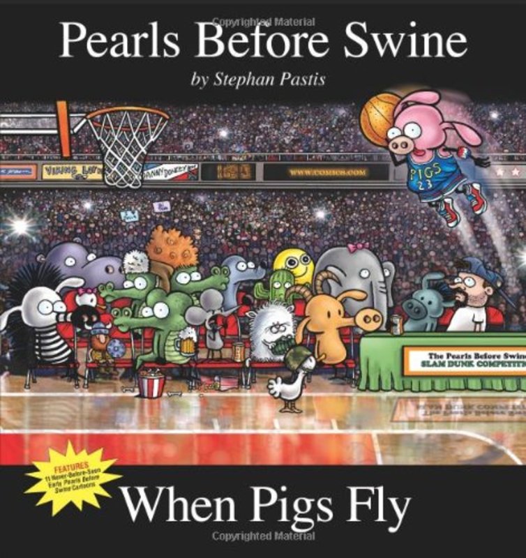 Book cover for "When Pigs Fly" by Stephan Pastis
