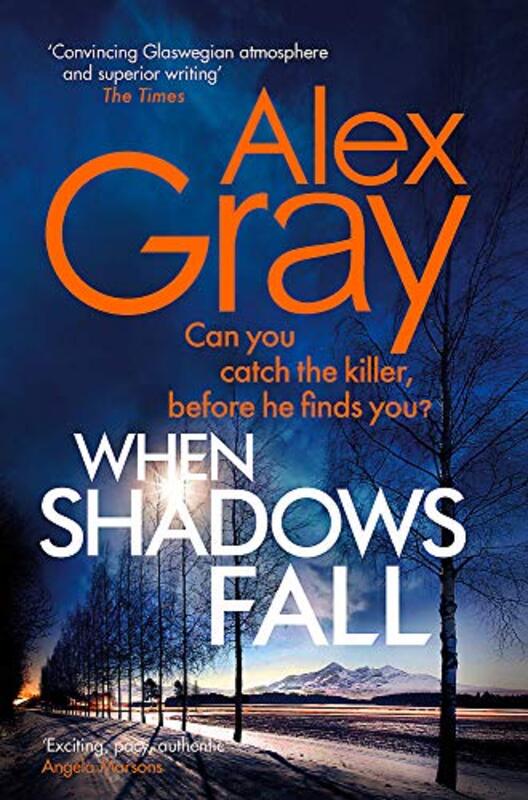 Book cover for "When Shadows Fall" by Alex Gray