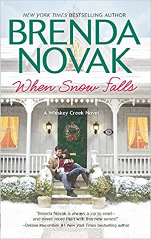 Book cover for "When Snow Falls" by Brenda Novak
