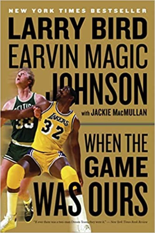 Book cover for "When The Game Was Ours" by Earvin Magic Johnson