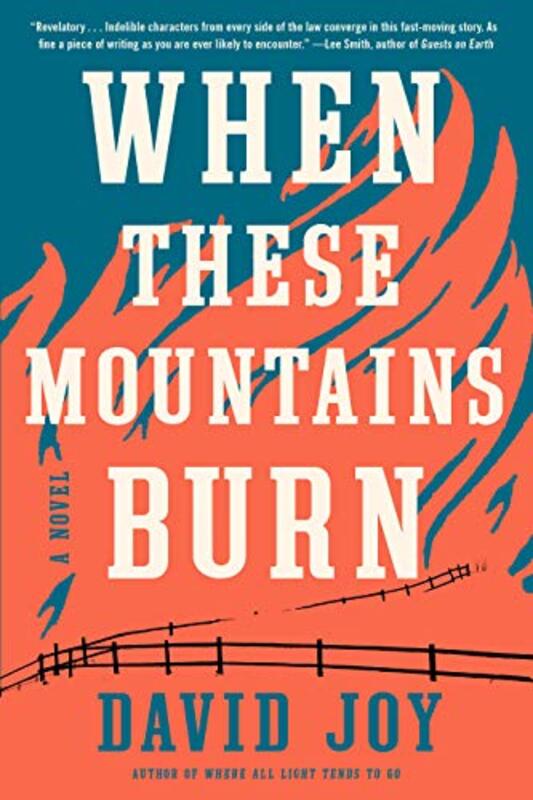 Book cover for "When These Mountains Burn" by David Joy