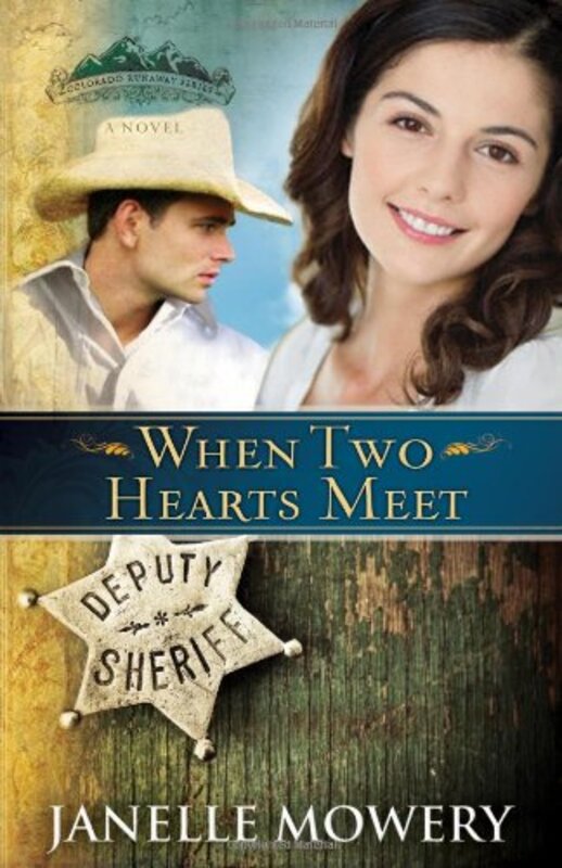 Book cover for "When Two Hearts Meet" by Janelle Mowery