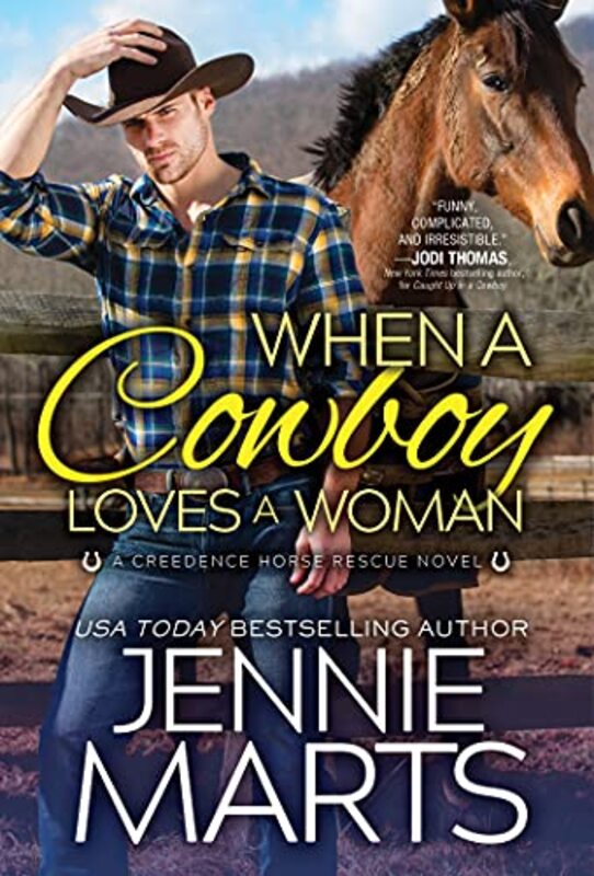 Book cover for "When a Cowboy Loves a Woman" by Jennie Marts