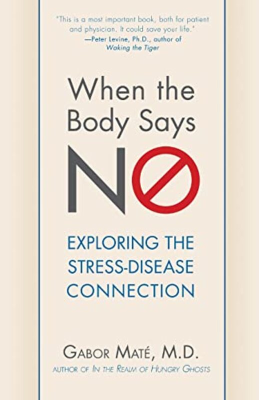 Book cover for "When the Body Says No"