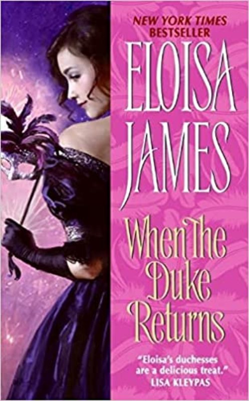 Book cover for "When the Duke Returns" by Eloisa James