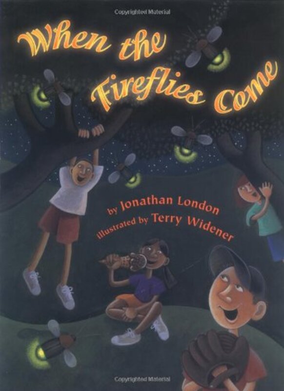 Book cover for "When the Fireflies Come" by Jonathan London