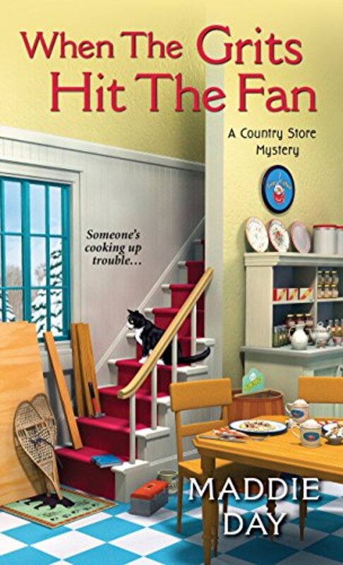 Book cover for "When the Grits Hit the Fan" by Maddie Day