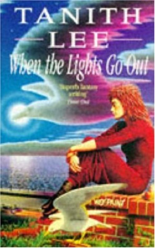 Book cover for "When the Lights Go Out" by Tanith Lee