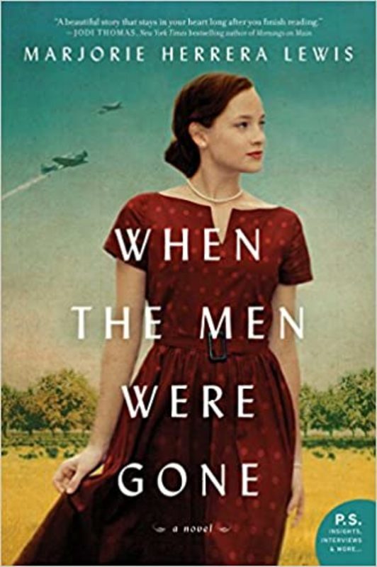 Book cover for "When the Men Were Gone" by Marjorie Herrera Lewis