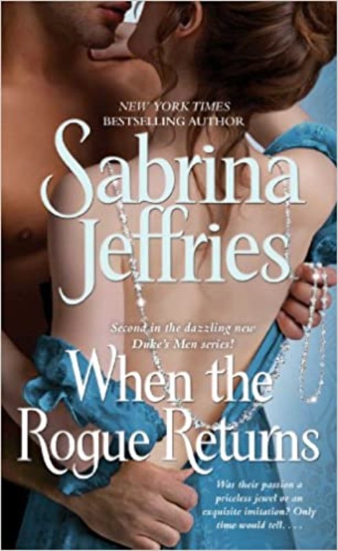 Book cover for "When the Rogue Returns" by Sabrina Jeffries