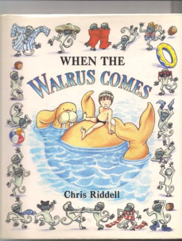 Book cover for "When the Walrus Comes" by Chris Riddell