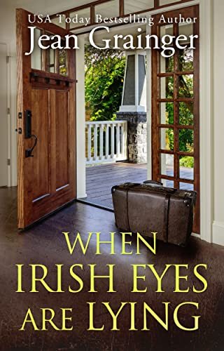 Book cover for "When Irish Eyes Are Lying" by Jean Grainger