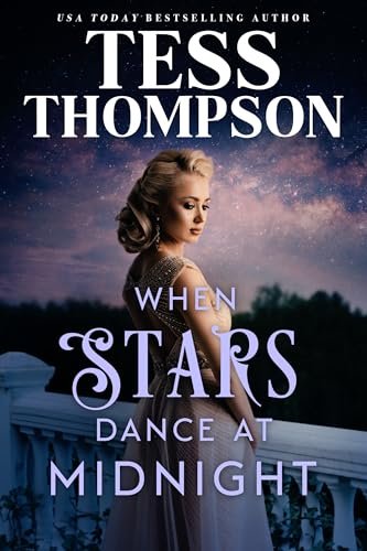 Book cover for "When Stars Dance at Midnight" by Tess Thompson
