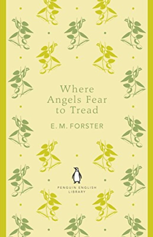 Book cover for "Where Angels Fear to Tread" by EM Forster
