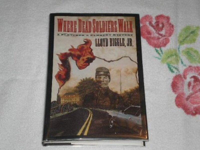 Book cover for "Where Dead Soldiers Walk" by Lloyd Biggle Jr