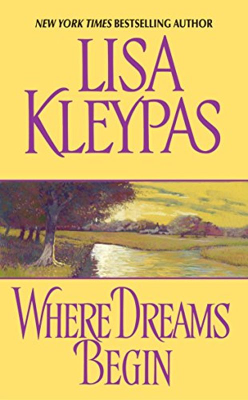 Book cover for "Where Dreams Begin" by Lisa Kleypas