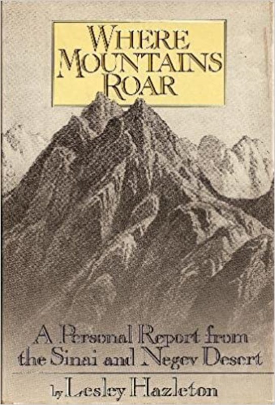 Book cover for "Where Mountains Roar" by Lesley Hazleton