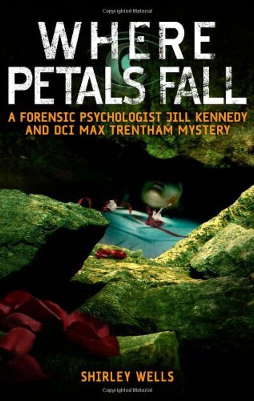 Book cover for "Where Petals Fall" by Shirley Wells