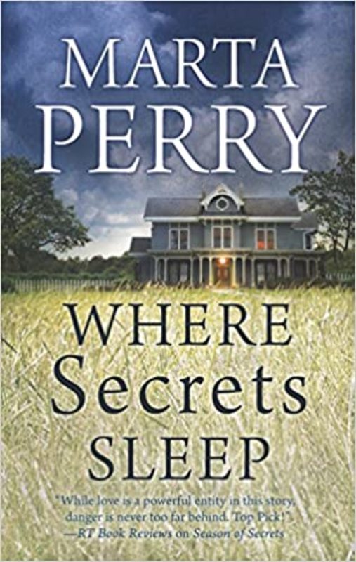 Book cover for "Where Secrets Sleep" by Marta Perry