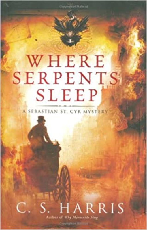 Book cover for "Where Serpents Sleep" by C.S. Harris